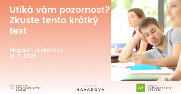 uLékaře.cz: Utíká vám pozornost?