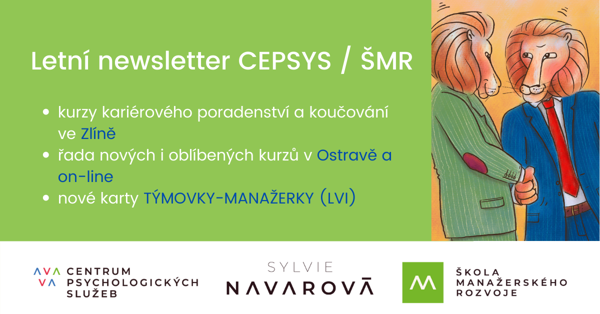 Letní newsletter ŠMR / CEPSYS