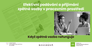 Efektivní podávání a přijímání kritiky v pracovním prostředí